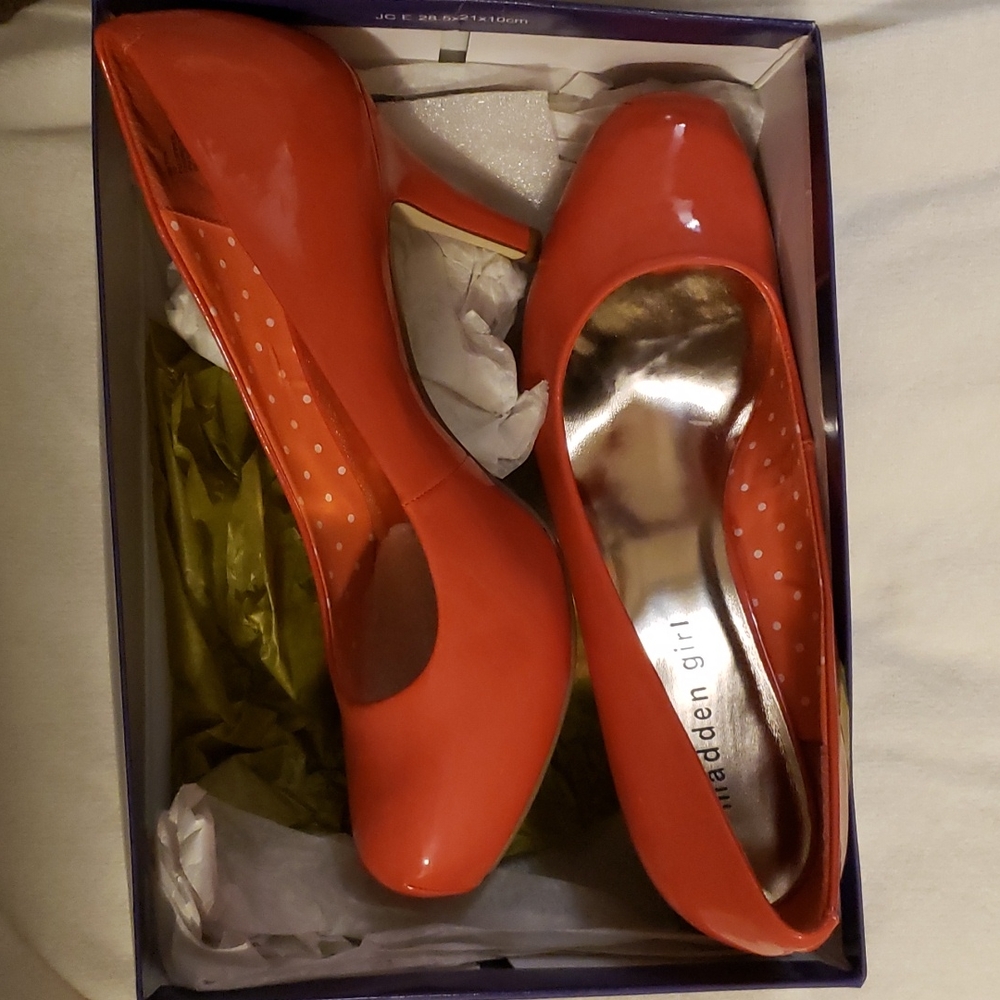 Madden girl coral heels
